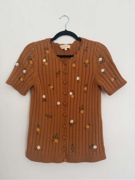 Sezane Tops - Sezane Ilane Cardigan Camel - Size S